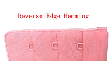 3*3 Microfiber+spandex bra Hook & Eye (Soft-Seal) with logo embossed and pad printing Cloth Skin-friendly Reverse Edge Hemming