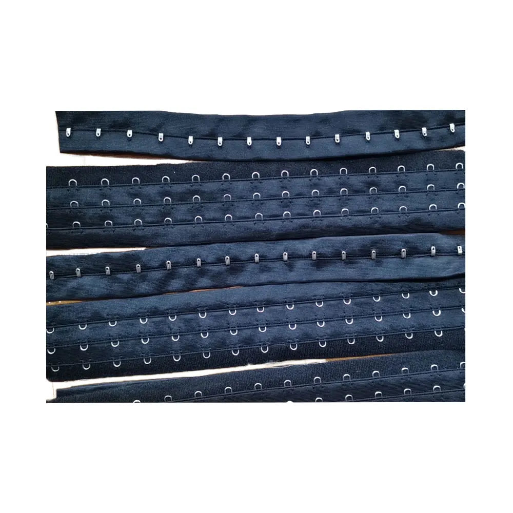 3 rows big fastener bra hook