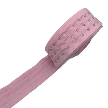 Gancho de sutiã de poliéster com fecho grande Shiyi e fita para os olhos para espartilho e roupas íntimas