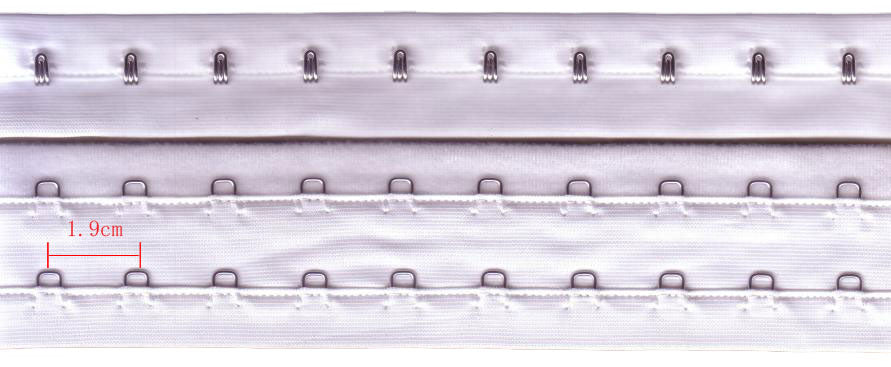 Nylon &2 Rows Reinforced Heavy Metal Fittings